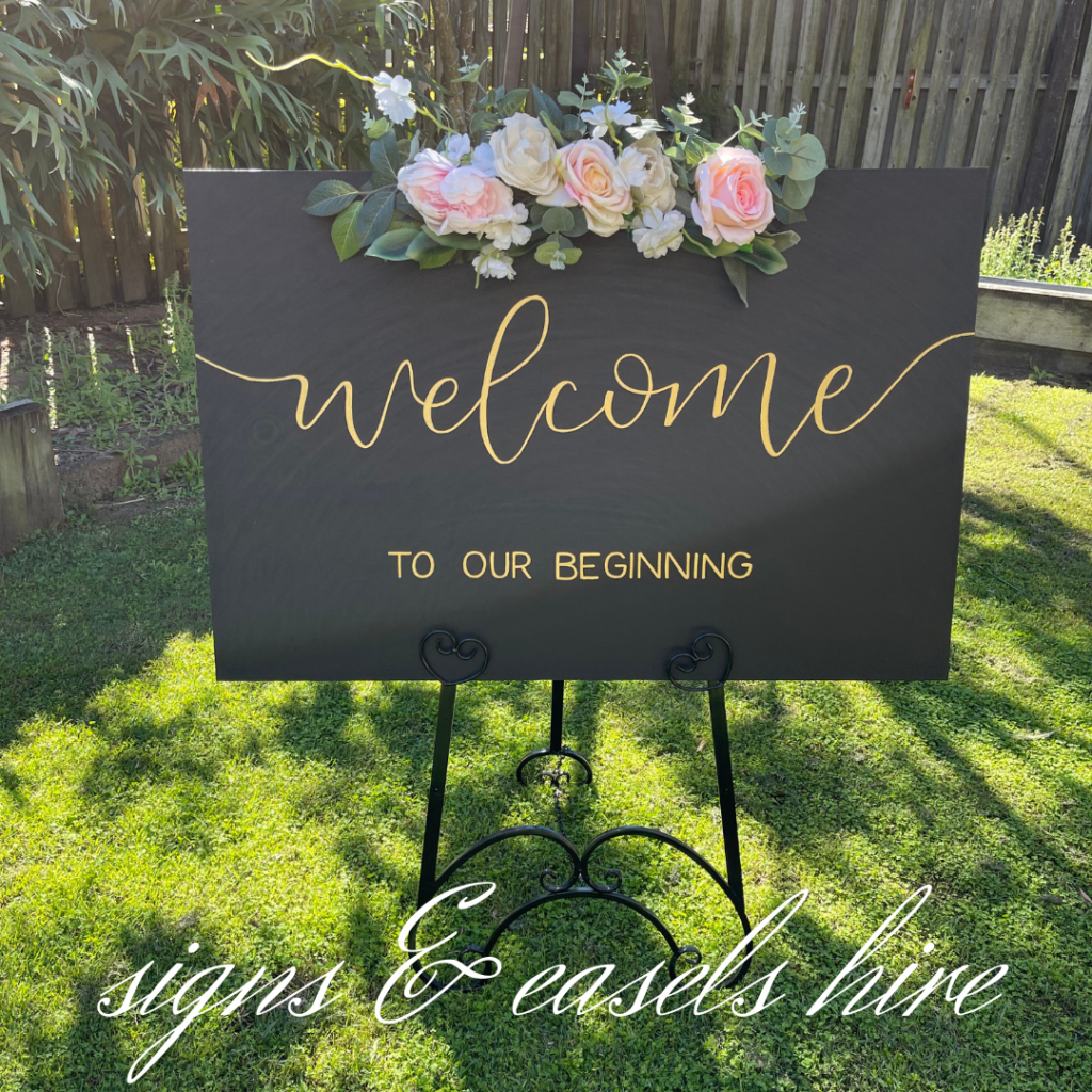 brisbane sign and easel hire
